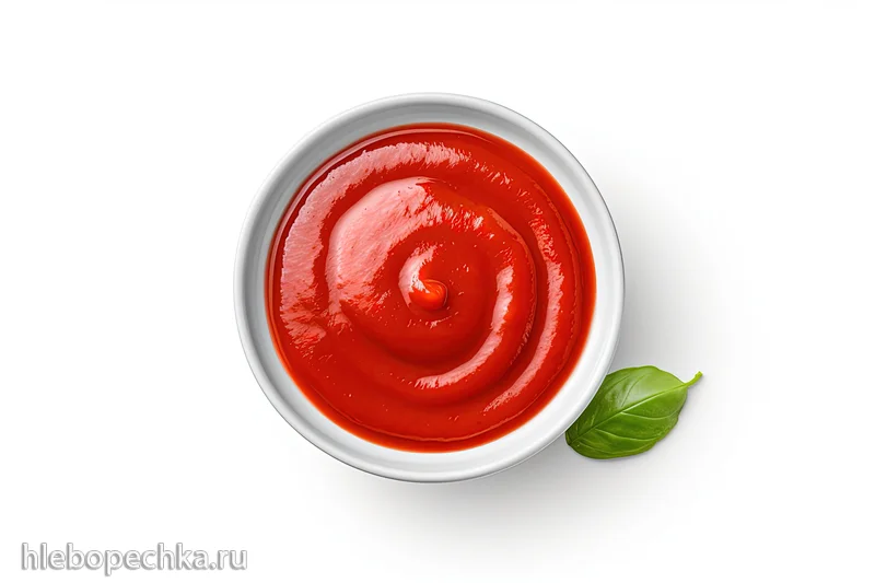 Натуральный соус из мякоти помидор (на каждый день и консервация)
