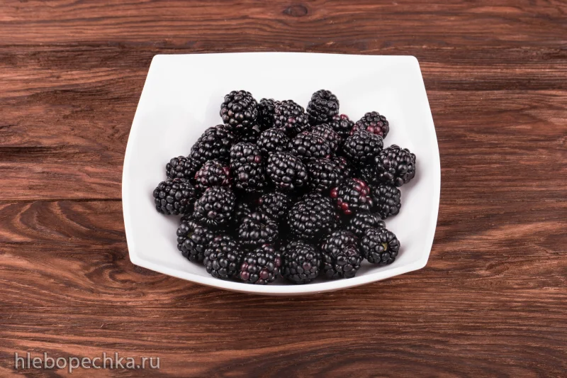 Cбор и приготовление вкусной ежевики