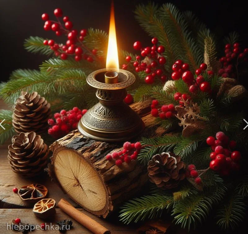 Рулет «Йольское полено» (Bûche de Noël)