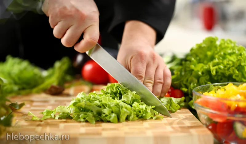 Кухонные ножи, топорики для мяса
