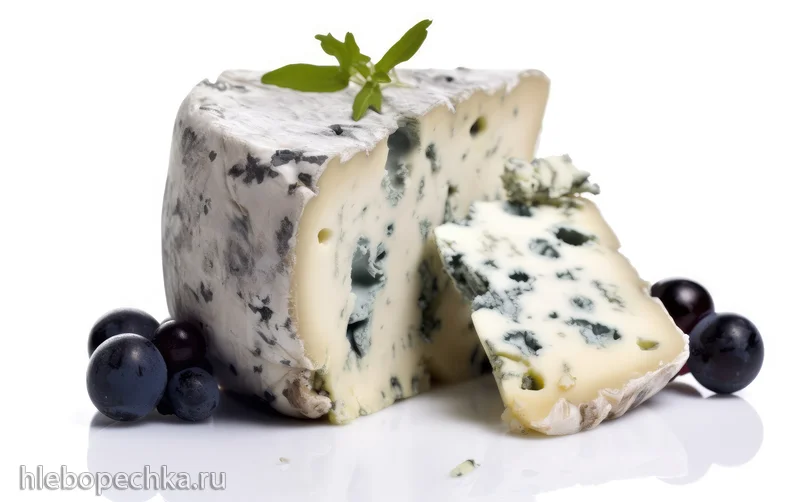 Салат с голубым сыром и грушей