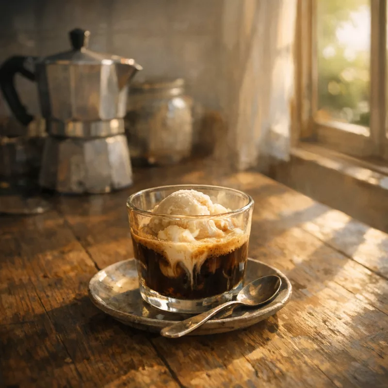 Аффогато — итальянский десерт, который покорил мир двумя ингредиентами