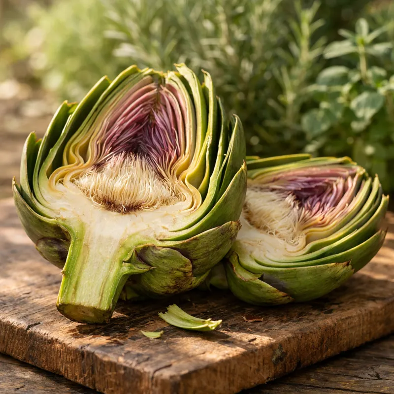 Артишок: что скрывается внутри нераспустившегося бутона