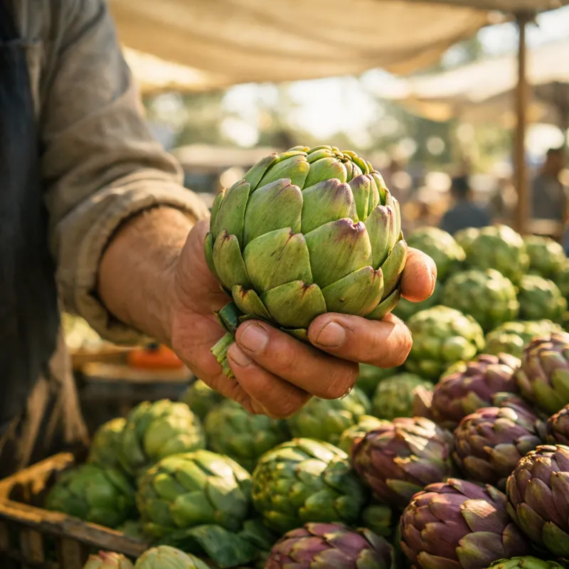 Артишок: что скрывается внутри нераспустившегося бутона