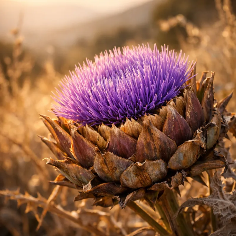 Артишок: что скрывается внутри нераспустившегося бутона
