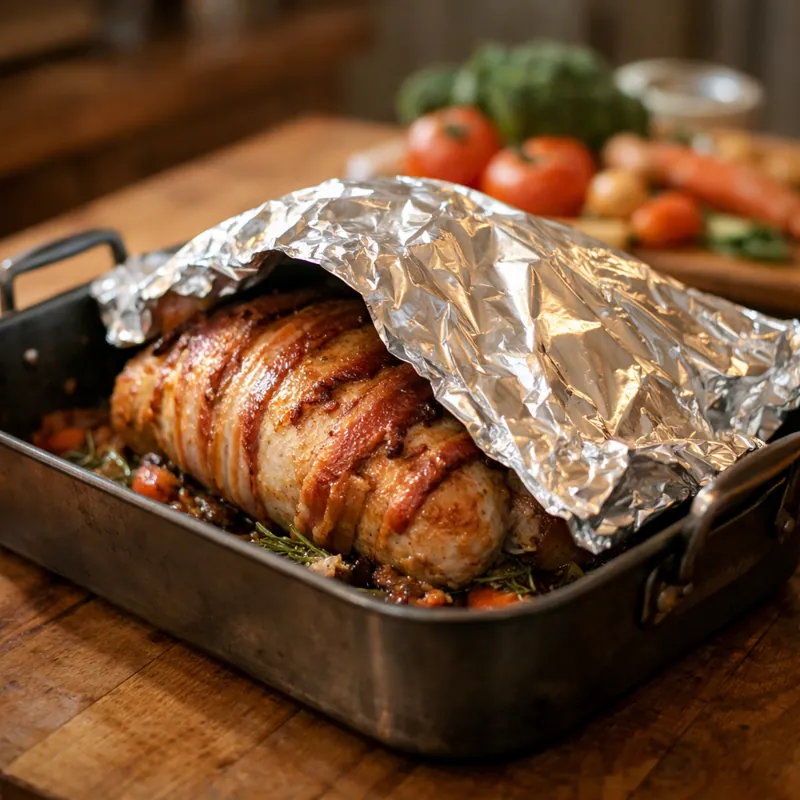 Бардирование: зачем заворачивать мясо и птицу в сало перед запеканием