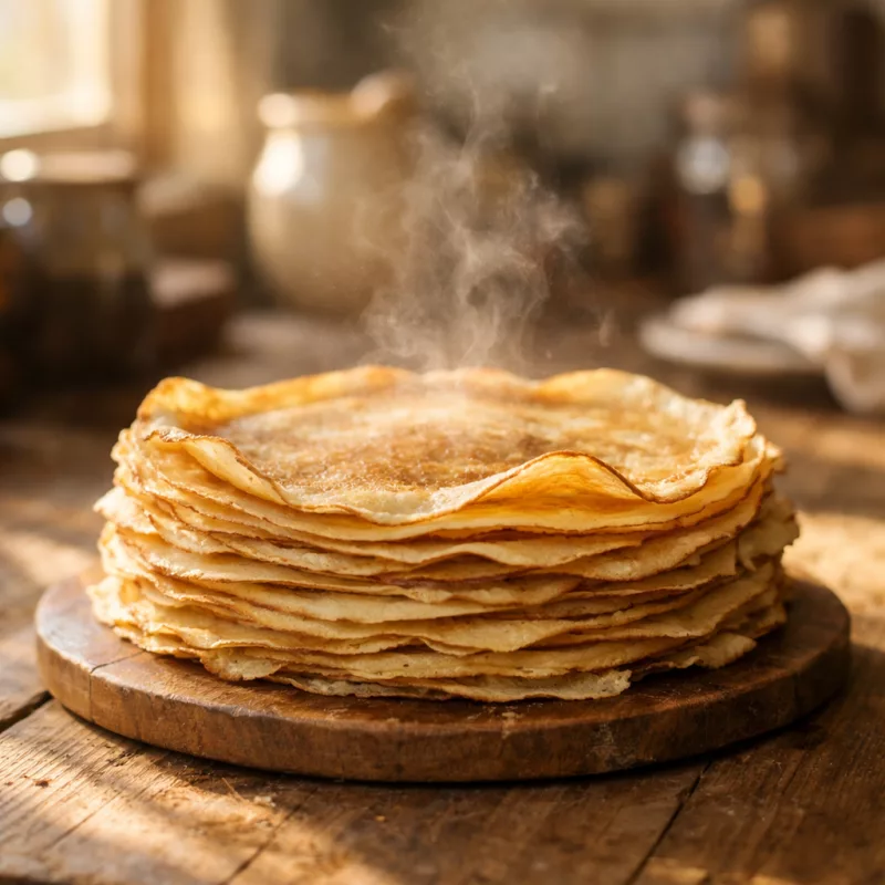 Блюдо с крышкой для блинов — посуда, которая решает больше задач, чем кажется