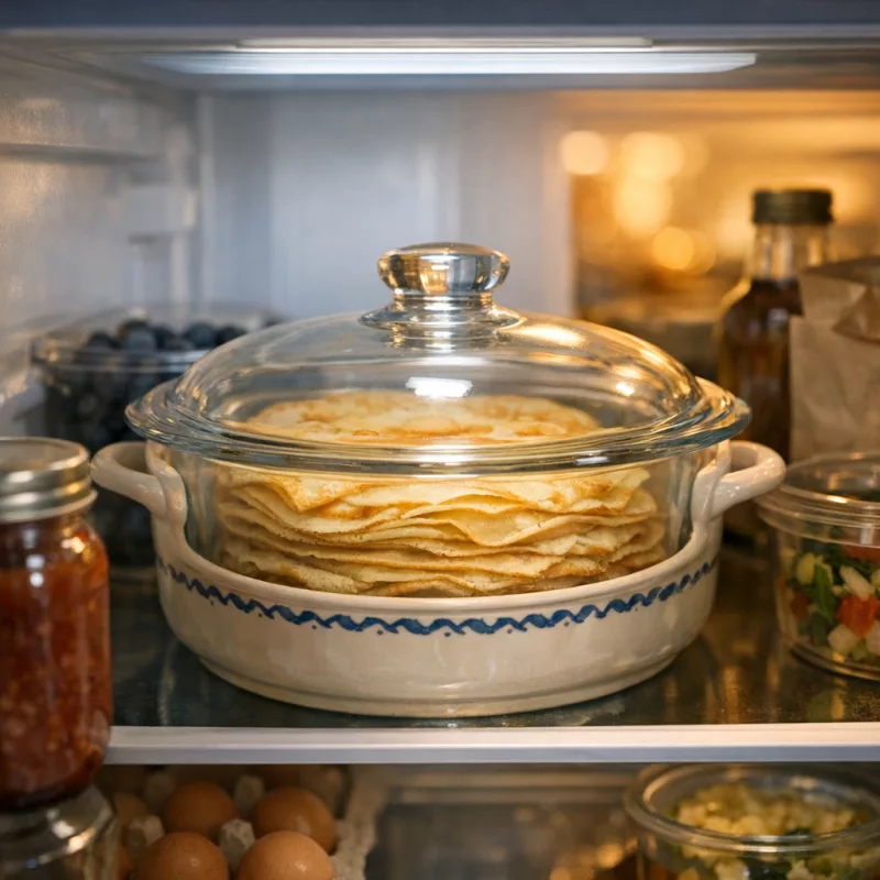 Блюдо с крышкой для блинов — посуда, которая решает больше задач, чем кажется