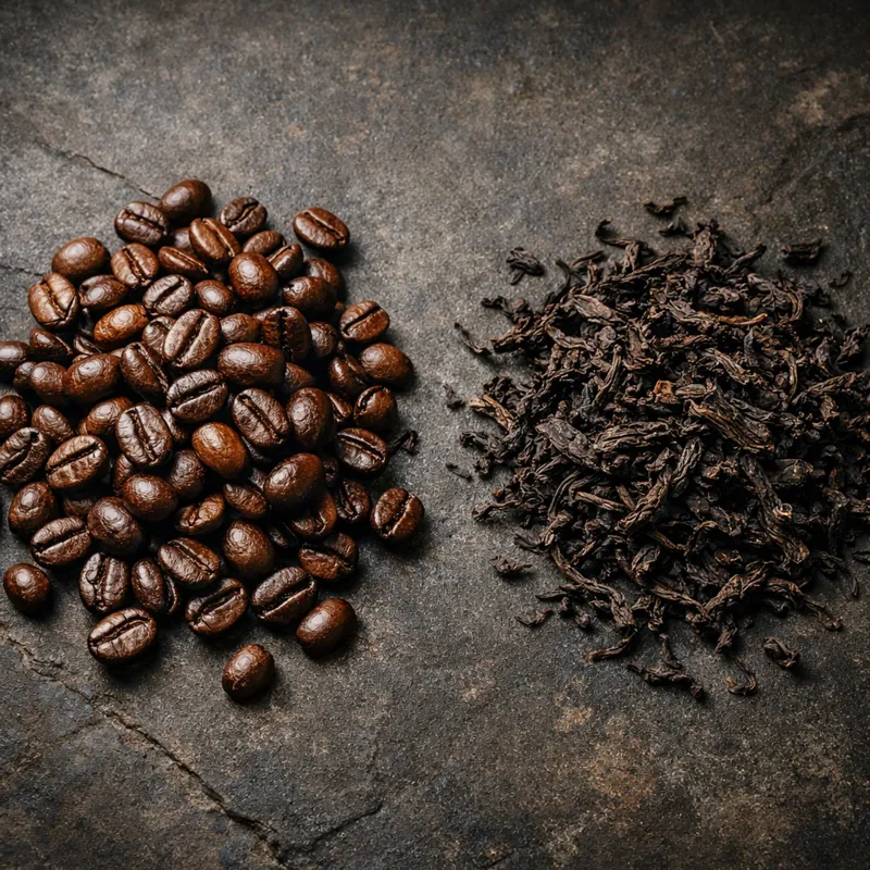 Бодрость без сна: кофе против пу-эра для ночных смен и дороги