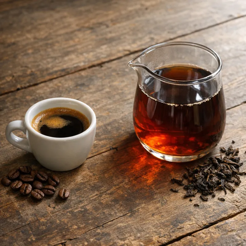 Бодрость без сна: кофе против пу-эра для ночных смен и дороги