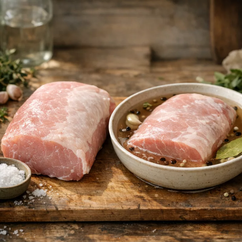 Брининг — как соль делает мясо сочным изнутри