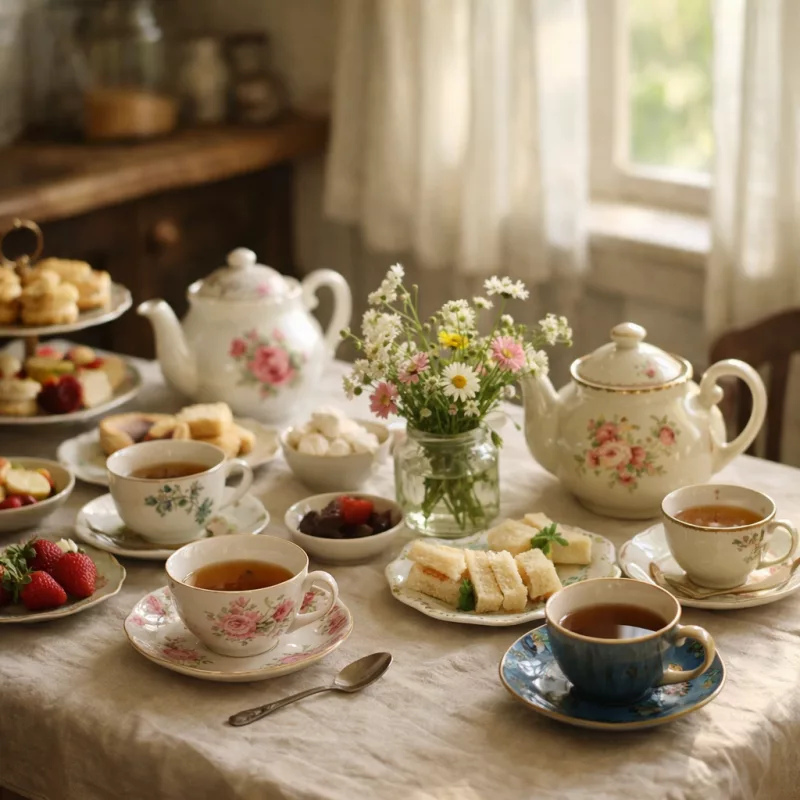 Чайный сервиз — от древней керамики до сюрреалистического фарфора