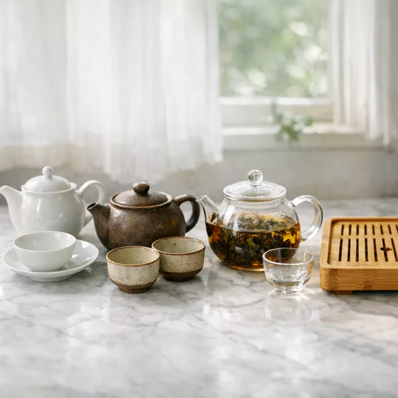 Чайный сервиз — от древней керамики до сюрреалистического фарфора