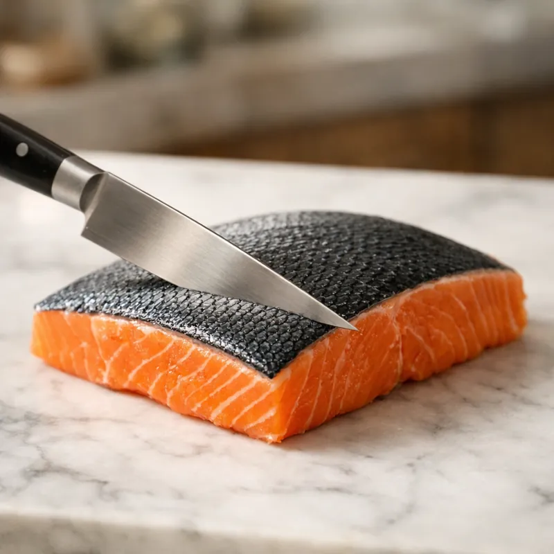 Цизелирование: зачем повара надрезают рыбу перед приготовлением