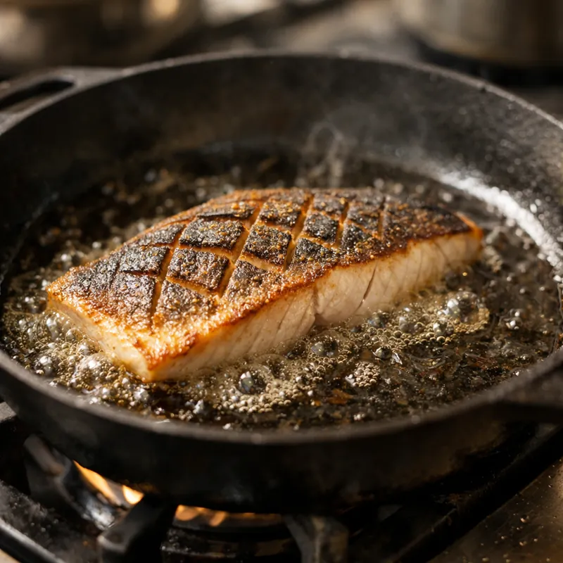 Цизелирование: зачем повара надрезают рыбу перед приготовлением