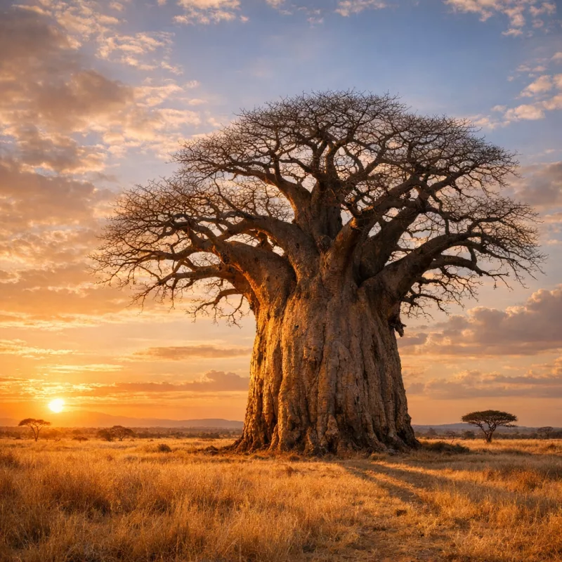 Баобаб - дерево, которое едят целиком