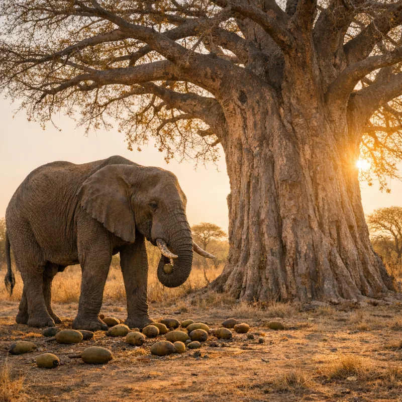 Баобаб - дерево, которое едят целиком