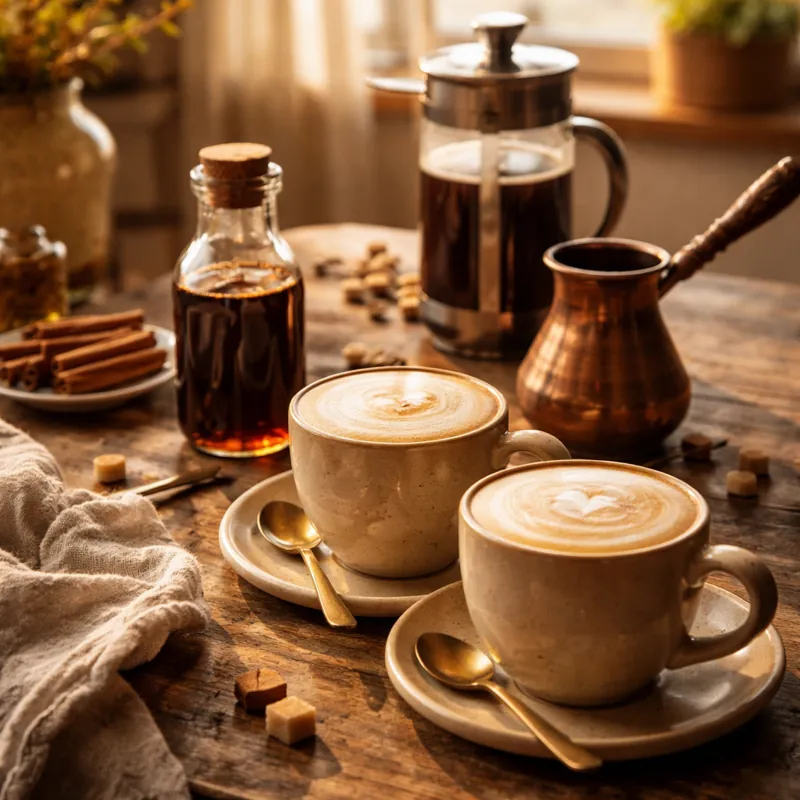 Домашние сиропы для кофе: от базового рецепта до авторских вкусов