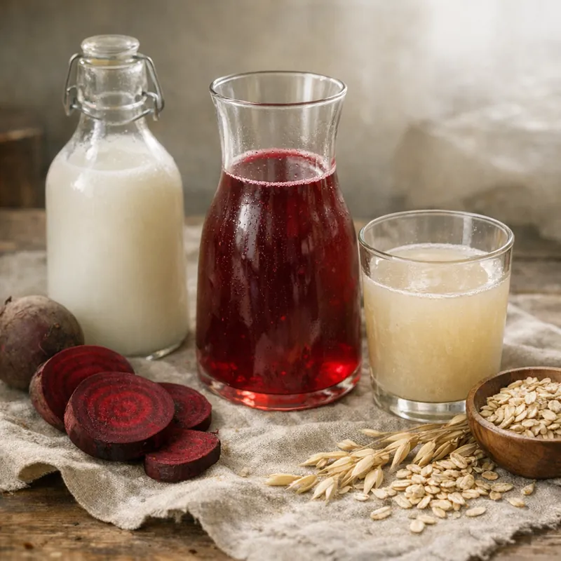 Домашняя ферментация напитков: от травяного кваса до комбучи