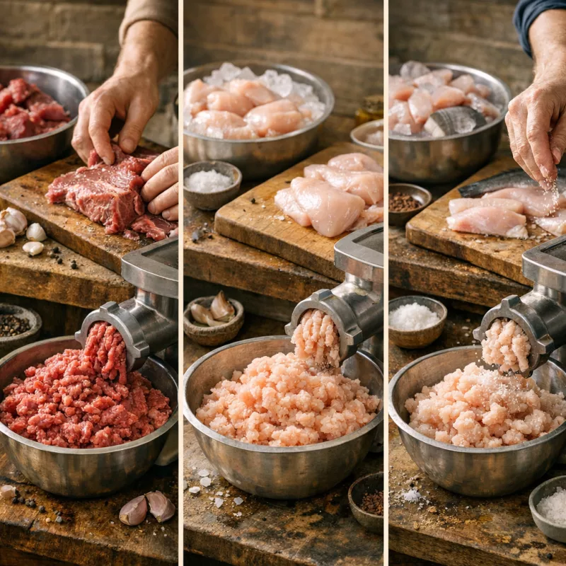 Фарш как кулинарная основа для начинок и блюд