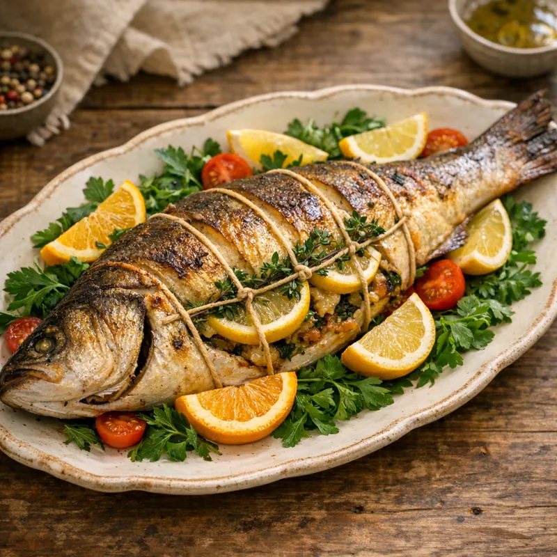 Фарширование рыбы: от целой тушки до порционных кусков