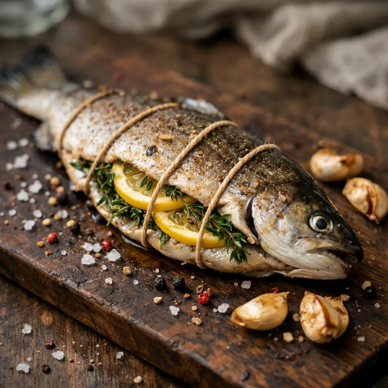 Фарширование рыбы: от целой тушки до порционных кусков