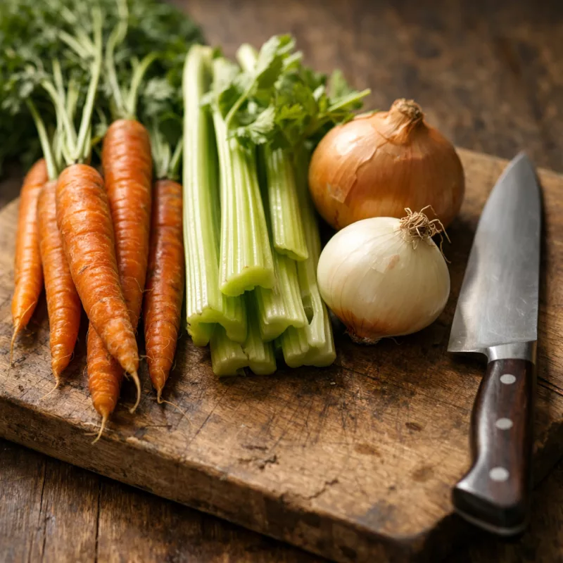 Формы нарезки овощей — от брюнуаза до шифонада