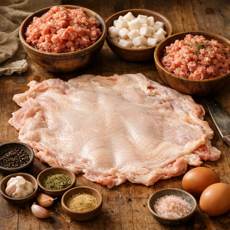 Галантин: забытое блюдо классической кухни