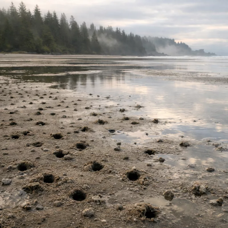 Гуидак — моллюск-долгожитель с самым длинным сифоном на планете