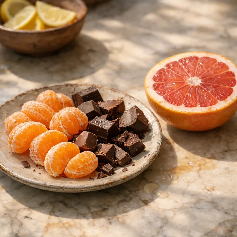 Идеальные спутники шоколада — от цитрусовых до специй и орехов
