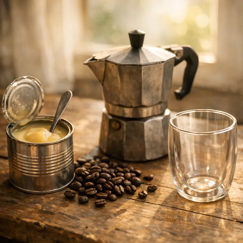 Испанский кофе Бомбон со сгущёнкой, который заменит любой десерт