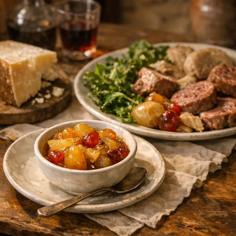 Итальянская мостарда: фруктовая приправа с горчичным характером