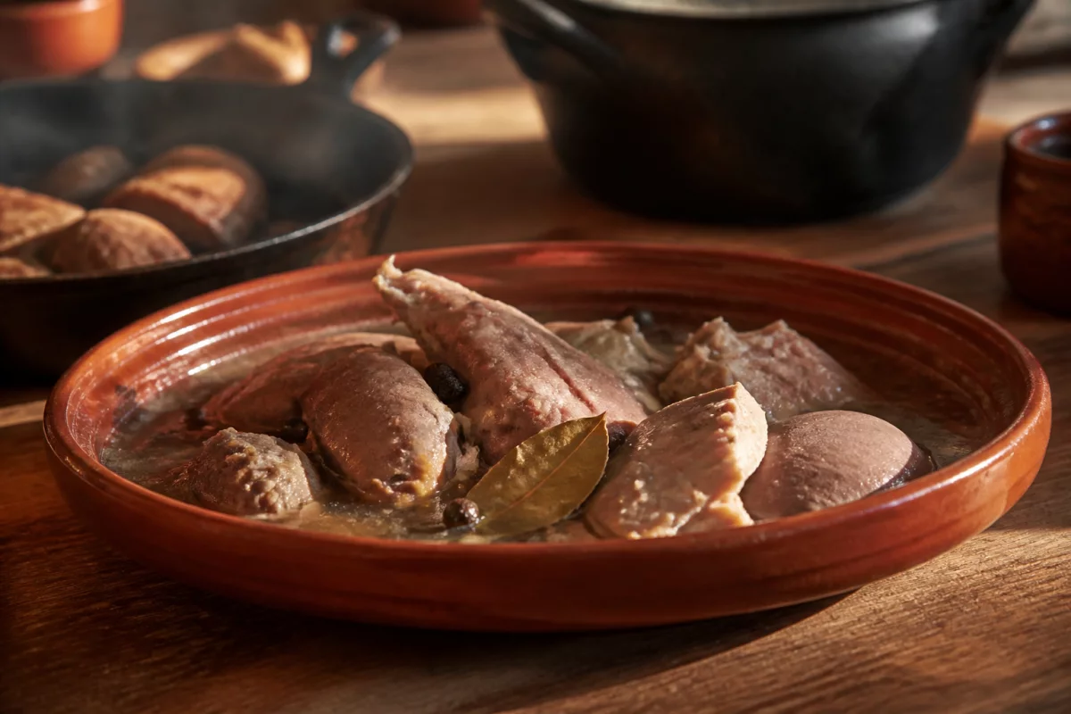 Как готовили заячье мясо в старорусском росоле