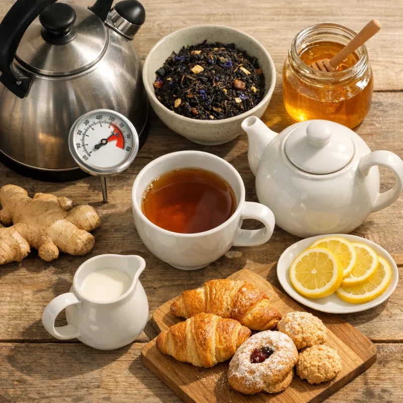 Как красиво накрыть стол для чаепития и не нарушить традиции