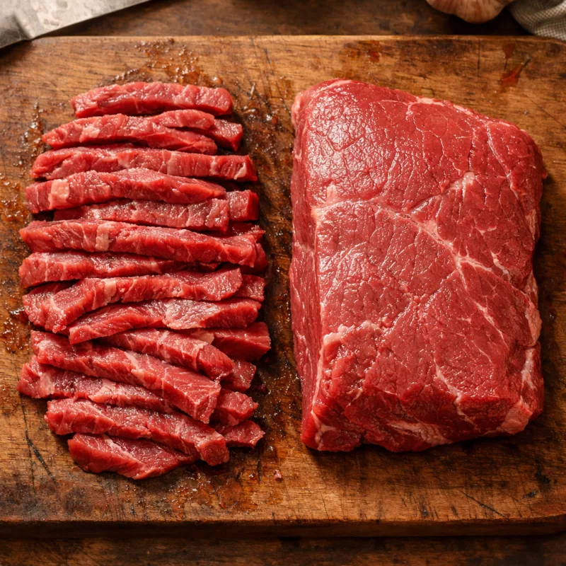 Как нарезка мяса определяет вкус блюда и почему это не мелочь