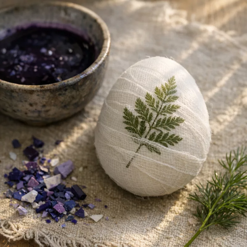 Как покрасить пасхальные яйца натуральными красителями из обычных продуктов