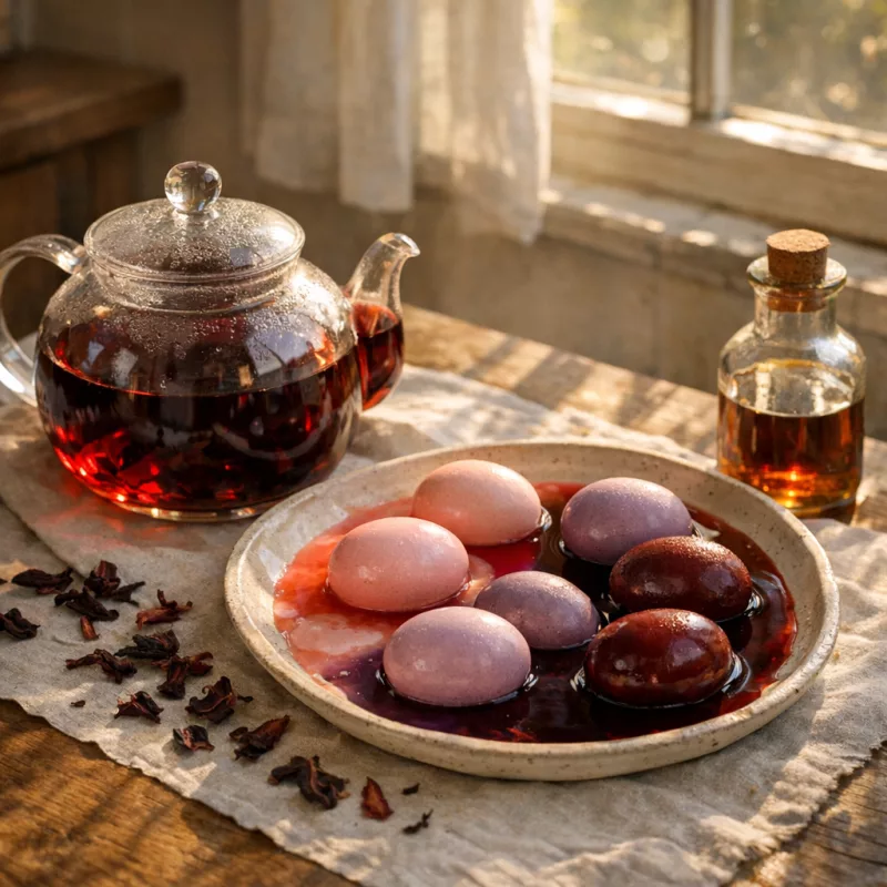 Как покрасить пасхальные яйца натуральными красителями из обычных продуктов