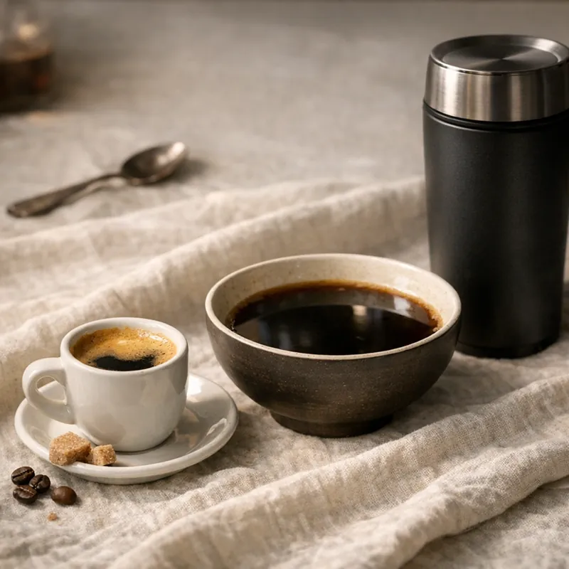 Как посуда влияет на вкус кофе: от формы чашки до материала стенок