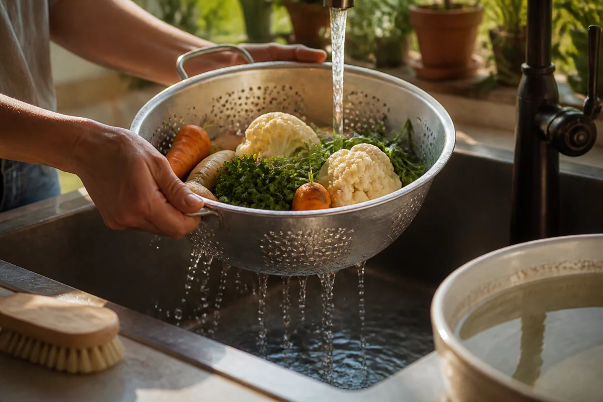 Как правильно мыть продукты дома