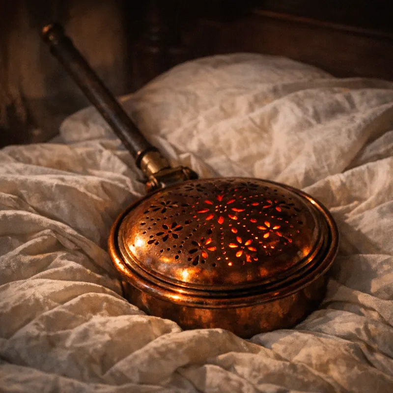 Как согревались наши предки в холодные зимы (грелки для рук, ног, постели)