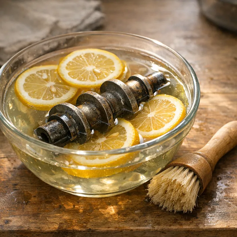 Как вернуть блеск алюминиевым деталям мясорубки после посудомоечной машины