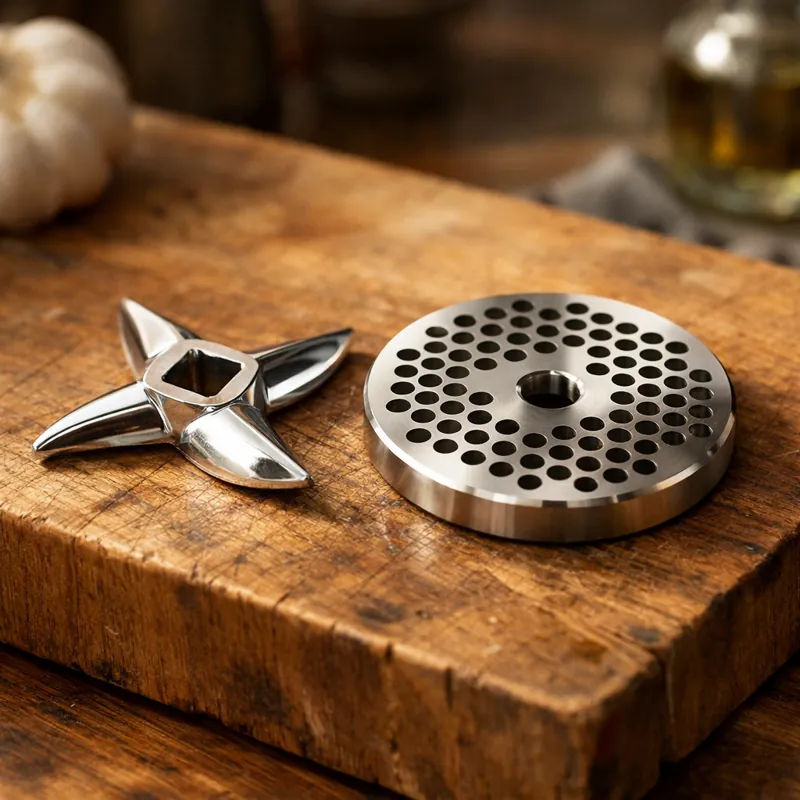 Как вернуть блеск алюминиевым деталям мясорубки после посудомоечной машины