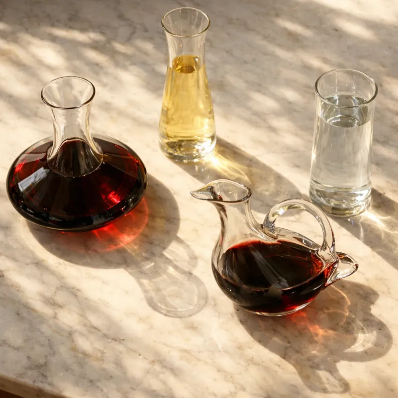 Как выбрать графин: от материала до формы для каждого напитка