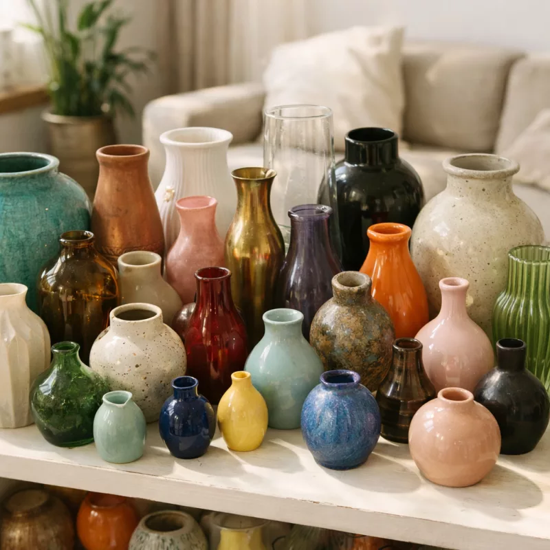 Как выбрать вазу для интерьера и не ошибиться