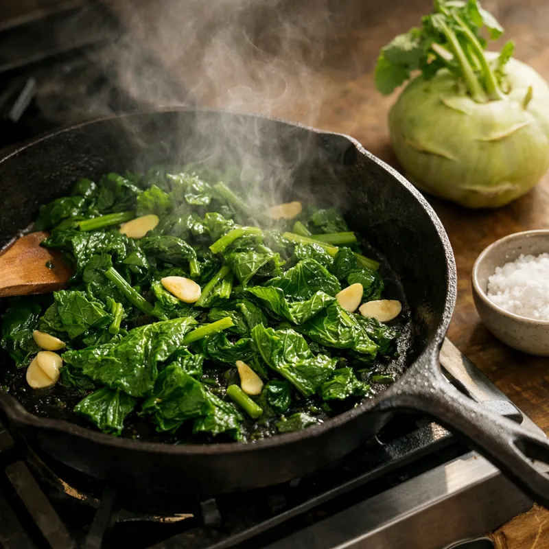 Капуста кольраби: как выбрать, приготовить и полюбить этот странный овощ