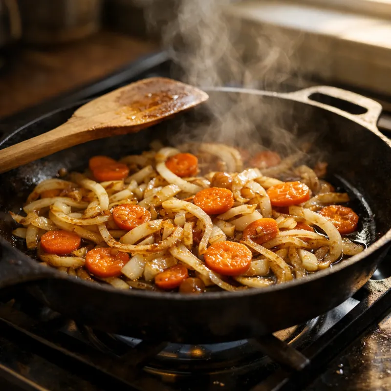 Карамелизация овощей: зачем это делать и как не испортить блюдо