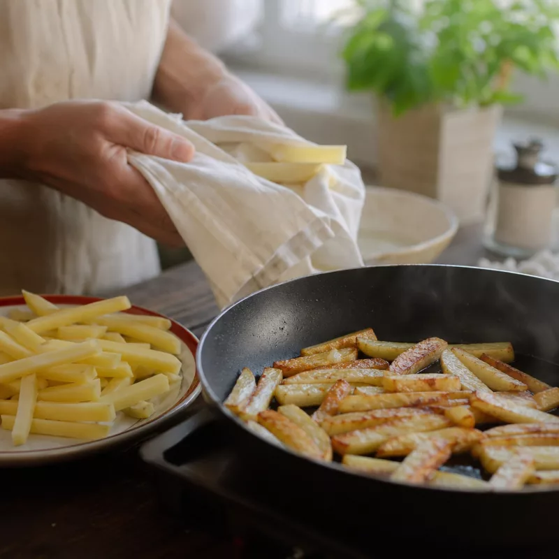 Картофель в кожуре без лишнего риска