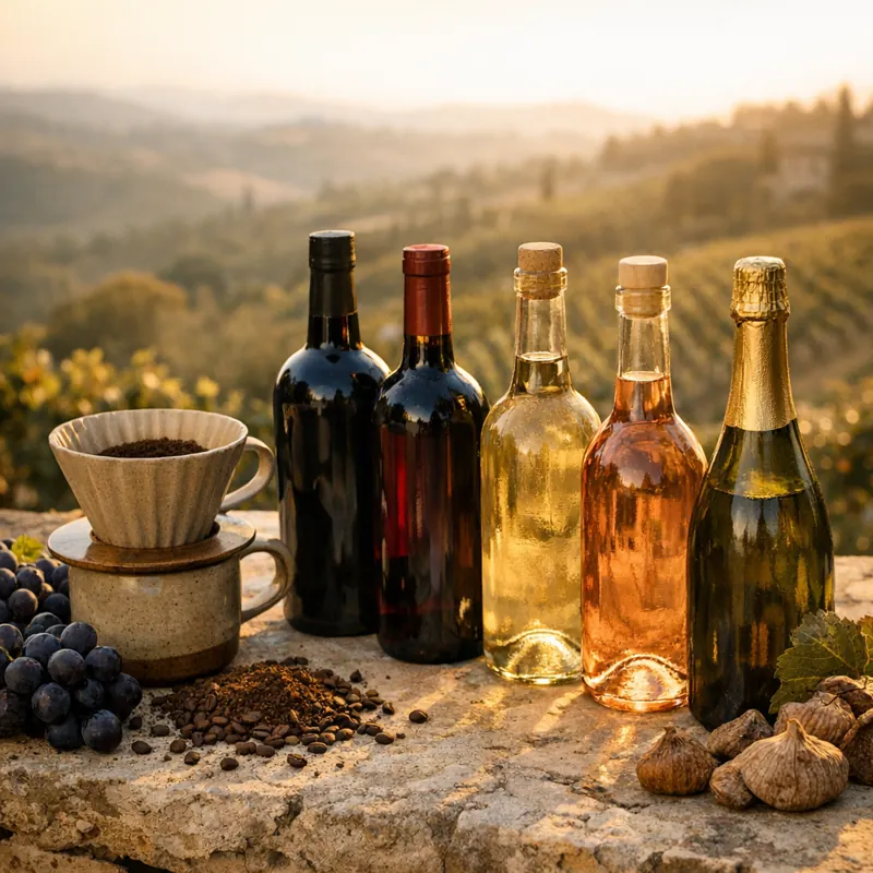 Кофе с вином — дуэт, который звучит как провокация