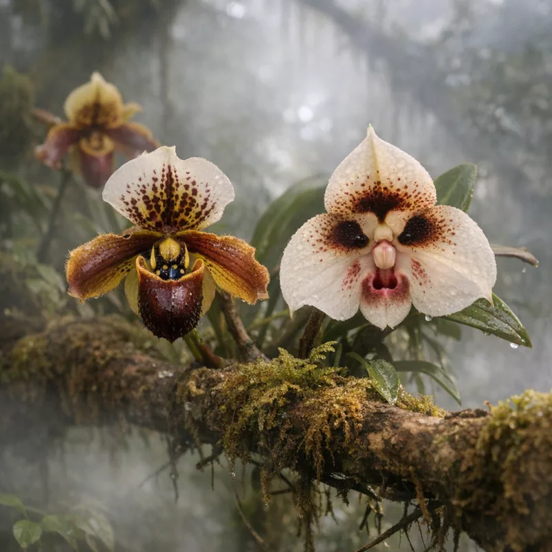 Когда цветы притворяются кем-то другим: необычные растительные "маскировки"