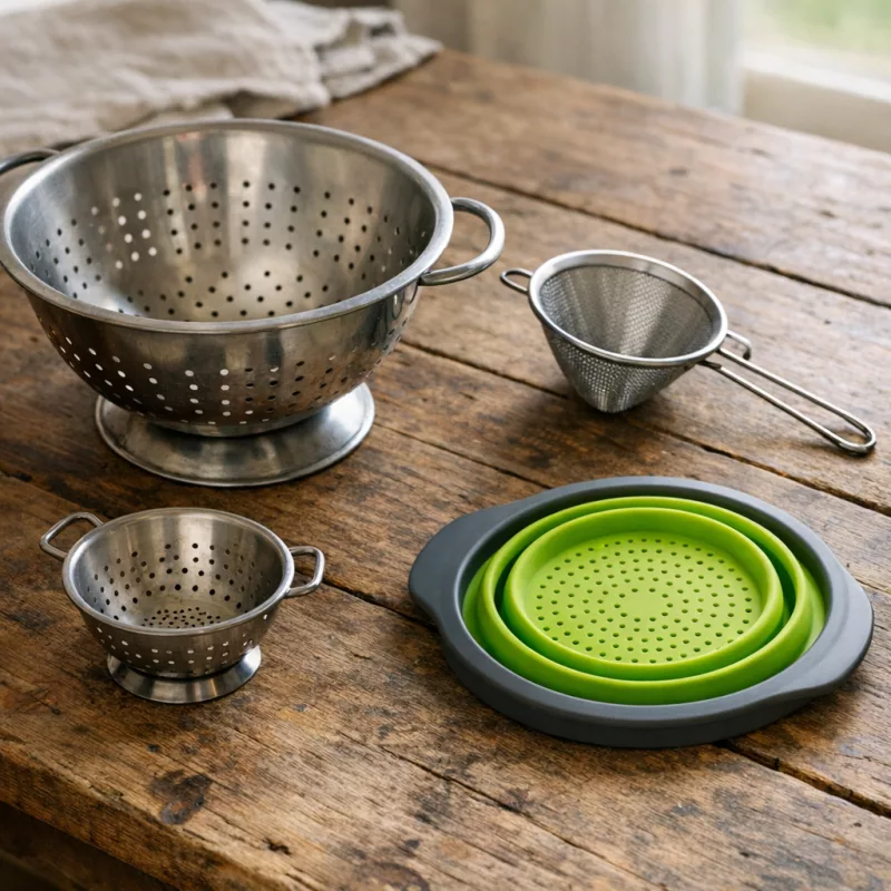 Кухонная утварь с отверстиями, без которой не обойтись ни одному повару